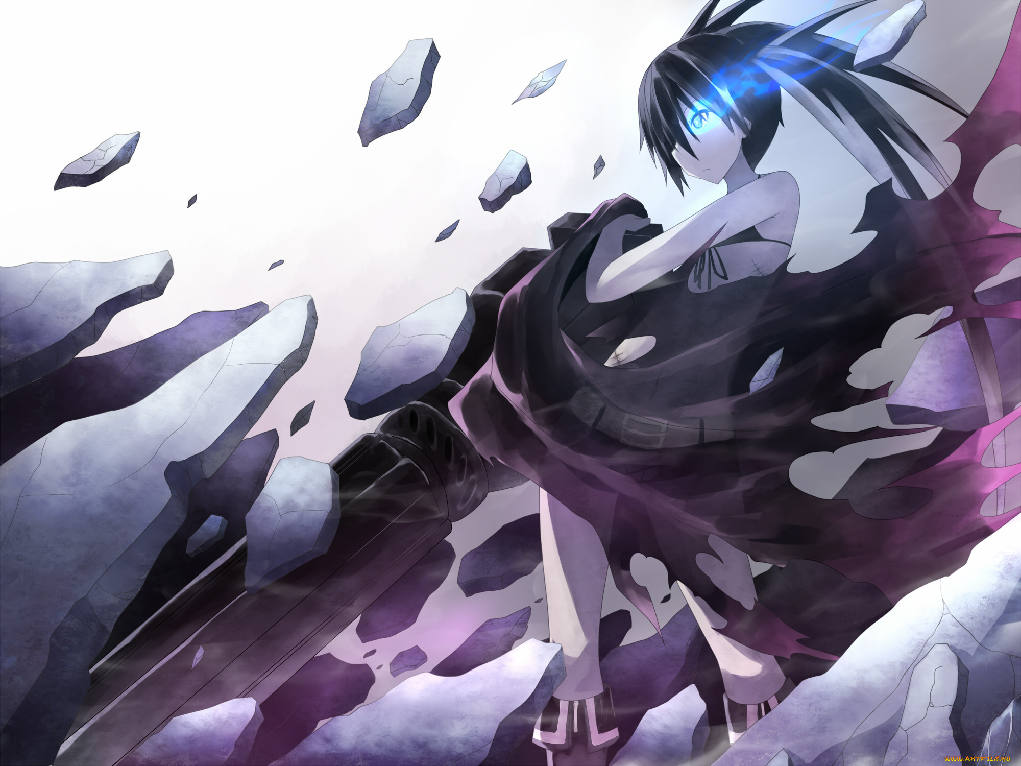 , black rock shooter, , keido, kuroi, mato, black, rock, shooter, , 